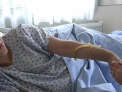 Sick woman Stock Footage