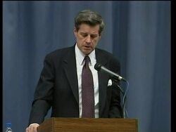 US forces on patrol in tense town plus Bremer briefing News Clip