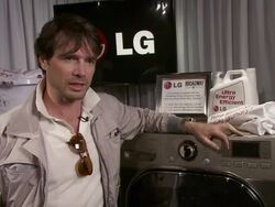 INTERVIEW: Matthew Settle talks about how many costume changes there are in the dance acts Stock Footage