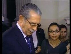 Former dictator allowed to stand election, presser plus FILE News Clip