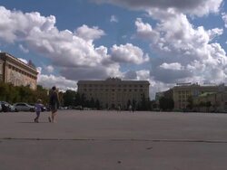 WS Freedom Square  Stock Footage