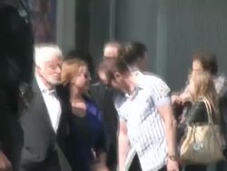 Dick Van Dyke at the 'Mr. Popper's Penguins' premiere in Hollywood on 6/12/2011 (Footage by WireImage Video/Getty Images Entertainment Video) Stock Footage