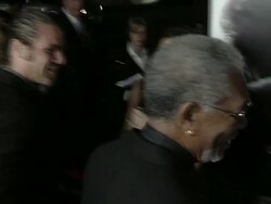 'Invictus' Premiere Stock Footage