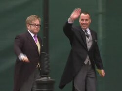 Sky News Royal Wedding Procession Footage News Clip