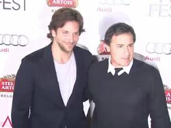 Bradley Cooper, David O. Russell at AFI Fest 2012 Silver Linings Playbook Gala Screening on 11/2/2012 in Hollywood, CA.(Footage by WireImage Video/Getty Images Entertainment Video) Stock Footage