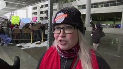 Hundreds Protest Trump Orders at Detroit Airport Instructional Video