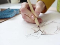 Fashion designer Stock Footage