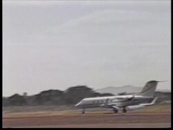 NICARAGUA: GEORGE BUSH VISIT News Clip