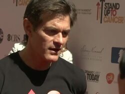 Dr. Mehmet Oz, Dr. Drew Pinsky and Ken Jeong at the Stand Up To Cancer at Los Angeles CA. (Footage by WireImage Video/GettyImages) Stock Footage