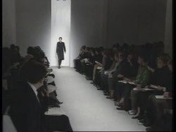 USA: NEW YORK: CALVIN KLEIN SHOWS SPRING 1997 FASHION COLLECTION News Clip
