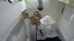 Businessman Dressing For Work Stock Footage