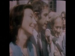 SYND 12 5 73 ELLSBERG SPEAKS AFTER HIS TRIAL OF CONSPIRACY TO PUBLISH SECRET MATERIAL FAILS News Clip