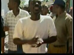 Pro-rebel demonstration in Cap-Haitien News Clip