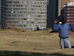 General Views Around Johannesburg Stock Footage