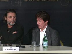 SPEECH: Rob Marshall on Penelope Cruz joining the franchise at the Pirate of the Caribbean: On Strange Tides: 64th Cannes Film Festival at Cannes . (Footage by WireImage Video/GettyImages) Stock Footage