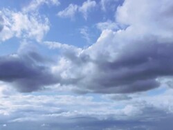 Cumulus Clouds Stock Footage