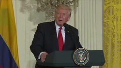 CLEAN : Trump says Venezuela crisis a disgrace to humanity News Clip