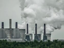 Coal Fired Power Station Stock Footage