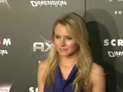 Kristen Bell at the AXE Shower Presents The World Premiere Of 'Scream 4' at Hollywood CA. (Footage by WireImage Video/GettyImages) Stock Footage
