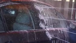 California County Urges Residents To Use Car Washes To Save Water Stock Footage