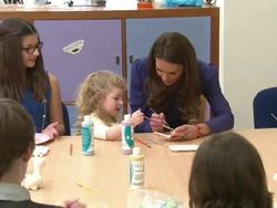 Catherine, Duchess of Cambridge visits Hospice News Clip