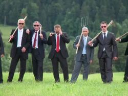 NTSC: Medieval Business Battle Stock Footage