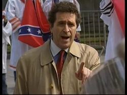 USA: NEW YORK: KU KLUX KLAN MARCH (2) News Clip