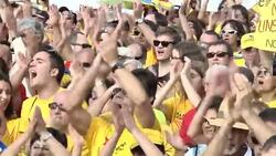 VOICED : Independentistas catalanes piden elecciones anticipadas News Clip