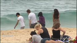 Views of Sydney's Bondi beach News Clip