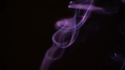 Slow Motion: Smoke pink color Stock Footage