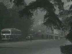 MS View of city AUDIO / Tbilisi, Georgia Stock Footage