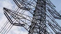 HD Timelapse:power line detail Stock Footage