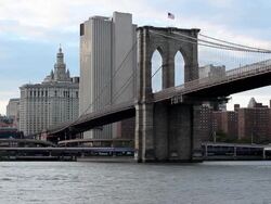 Brooklyn Bridge Stock Footage