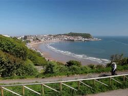 SOUTH BAY FROM ESPANADE Stock Footage