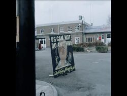 SYND 24/02/80 SCENES OUTSIDE UNITED STATES EMBASSY IN TEHRAN News Clip