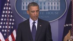 US President Obama national TV broadcast on Boston explosions Instructional Video