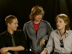 HANSON, the City of West Hollywood, and TOMS Shoes Join Together to Fight Poverty and HIV/AIDS in Africa Event Stock Footage