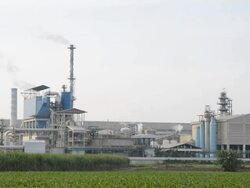 Industry smoke Stock Footage