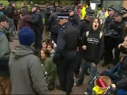 Heathrow Climate Camp protests News Clip