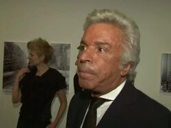 EVENT CAPSULE REPORTER/CHYRON: Valentino: The Last Emperor Premiere, New York City Stock Footage