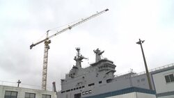 CLEAN : France Russia reach deal on compensation of Mistral warships News Clip
