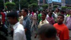 Demos for and against life sentence for Jamaat-e-Islami leader News Clip