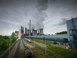 Coal Power Plant Stock Footage
