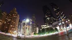 New York City: Columbus circle Stock Footage