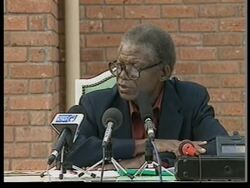 CONGO: GOMA: CDC REBELS PRESS CONFERENCE News Clip