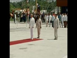 SYND 21 5 79 COSTA RICAN PRESIDENT CARAZO VISITS MEXICO Instructional Video