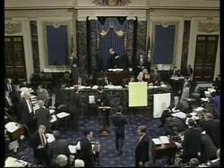 USA: PRESIDENT CLINTON IMPEACHMENT TRIAL LATEST News Clip