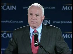 Senator McCain wins South Carolina primary, McCain, Huckabee comment News Clip