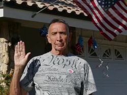 I Voted Patriot Stock Footage