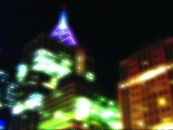 Philly Shimmer Panning (1080/24P) Stock Footage